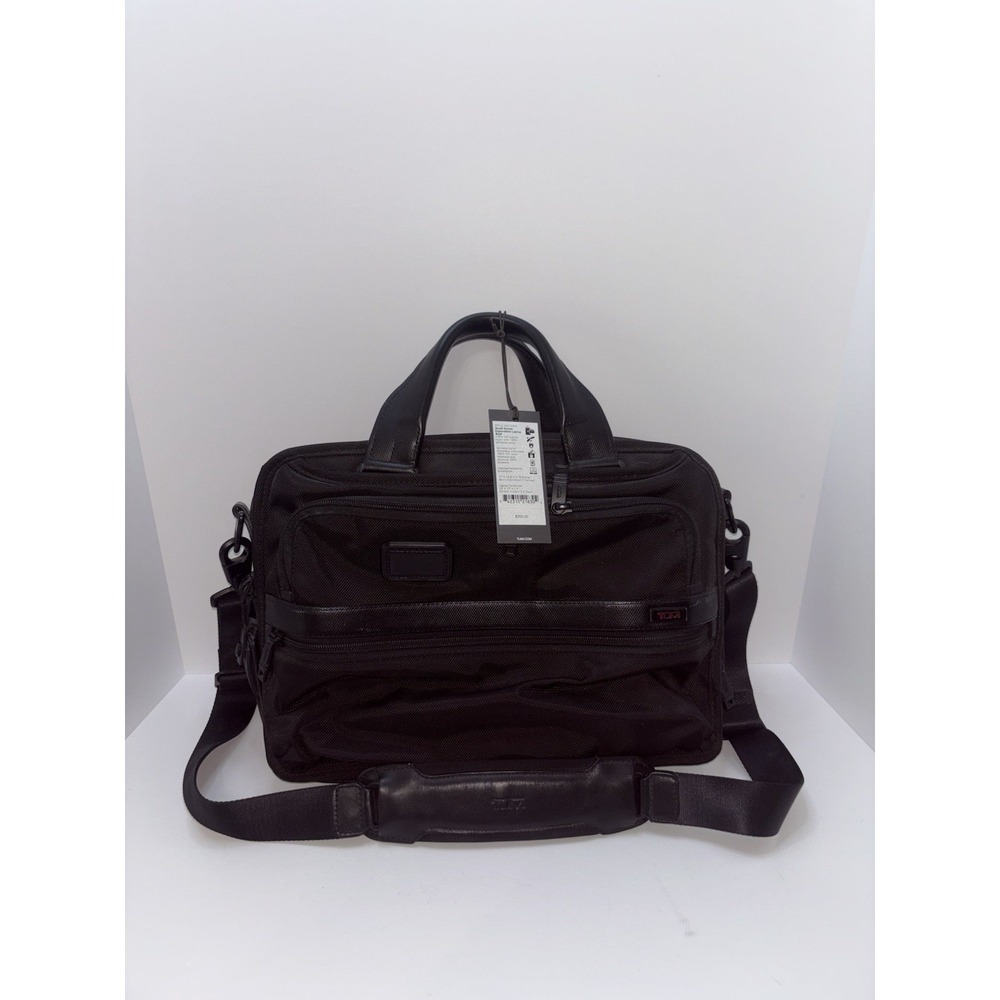 TUMI ALPHA 2 T-PASS Medium Screen Briefcase Laptop Bag Nylon / MODEL# 26516D2